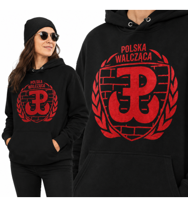Damska bluza z kapturem POLSKA WALCZĄCA PW